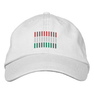 Hungary Flag Embroidery Embroidered Hat