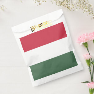 Hungary flag favour bag