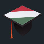 Hungary Flag Graduation Cap Topper<br><div class="desc">Patriotic flag of Hungary.</div>