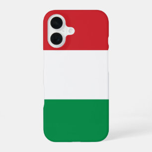 Hungary Flag iPhone 16 Case