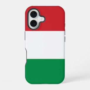 Hungary Flag iPhone 16 Case