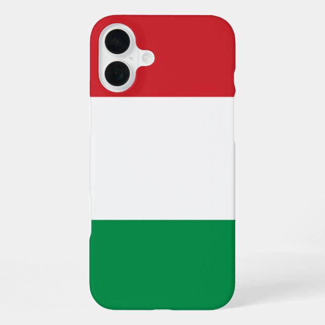 Hungary Flag iPhone Case (Back)