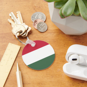 Hungary flag keychain