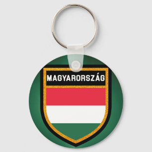 Hungary Flag Keychain