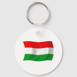 Hungary Flag Keychain
