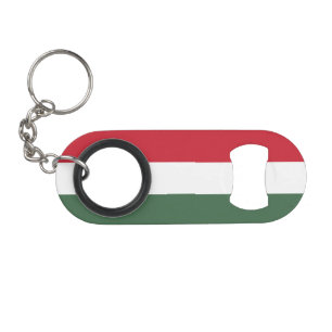 Hungary Flag Keychain Bottle Opener