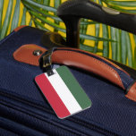 Hungary flag luggage tag<br><div class="desc">An ideal gift for all those who are patriotic of their country!</div>