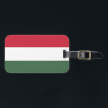 Hungary Flag Luggage Tag<br><div class="desc">Hungary Flag</div>