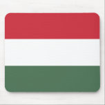 Hungary Flag Mouse Pad<br><div class="desc">Patriotic flag of Hungary.</div>