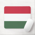Hungary flag mouse pad<br><div class="desc">An ideal gift for all those who are patriotic of their country!</div>