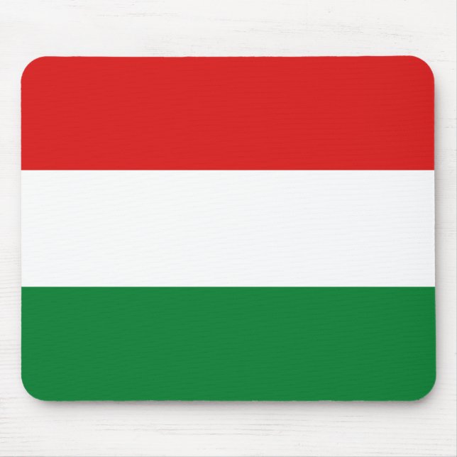 Hungary Flag Mousepad (Front)