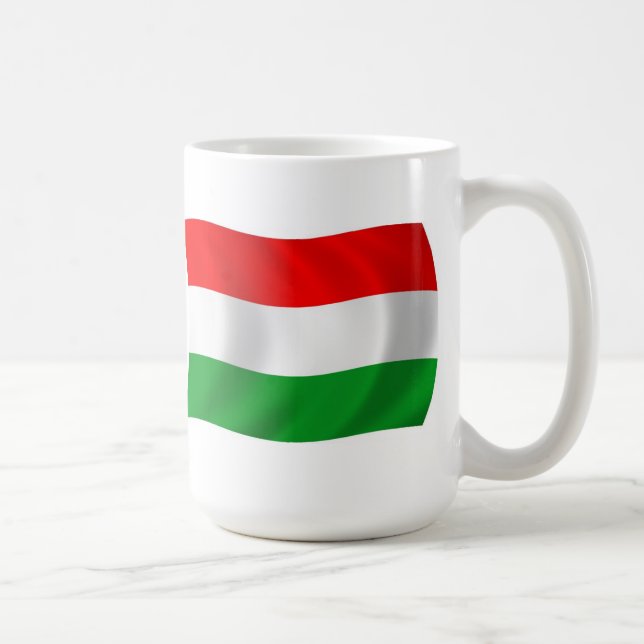 Hungary Flag Mug (Right)