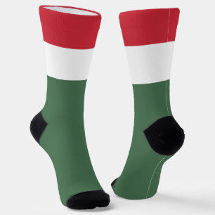 Hungary Flag Patriotic Hungarian National Pride Socks