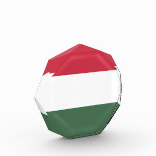 Hungary flag photo block