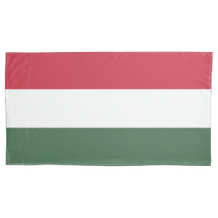 Hungary flag pillowcase