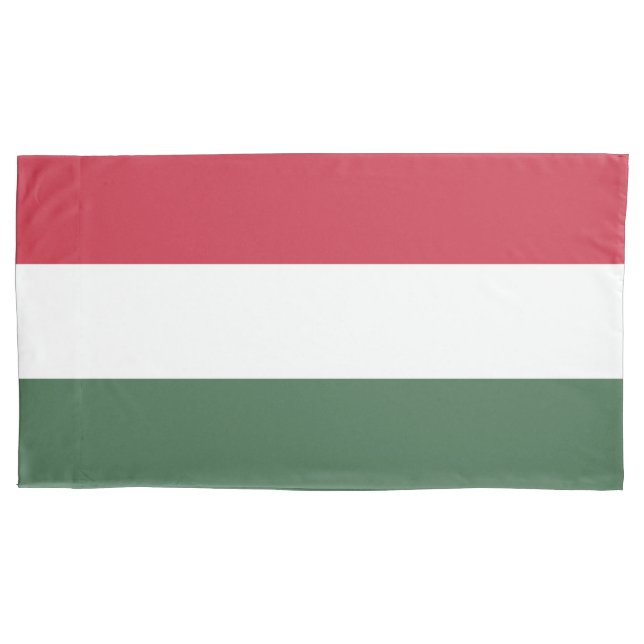 Hungary flag pillowcase (Front)