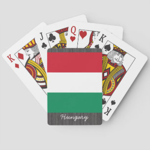 Hungary Flag Playing Cards
