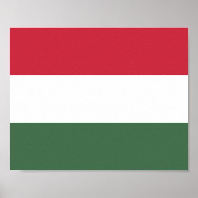 Hungary Flag Poster (Front)