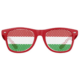 Hungary Flag Retro Sunglasses