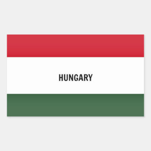 Hungary Flag Sticker