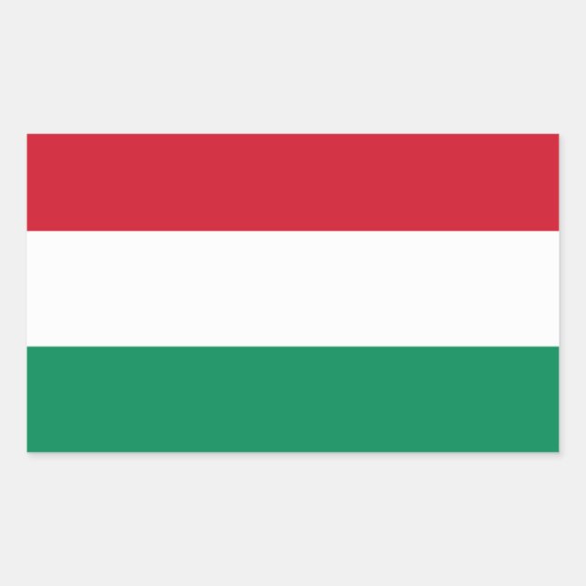 Hungary Flag Stickers* Sticker (Front)