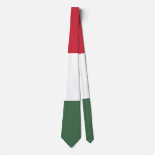Hungary flag tie