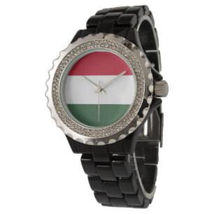 Hungary flag watch