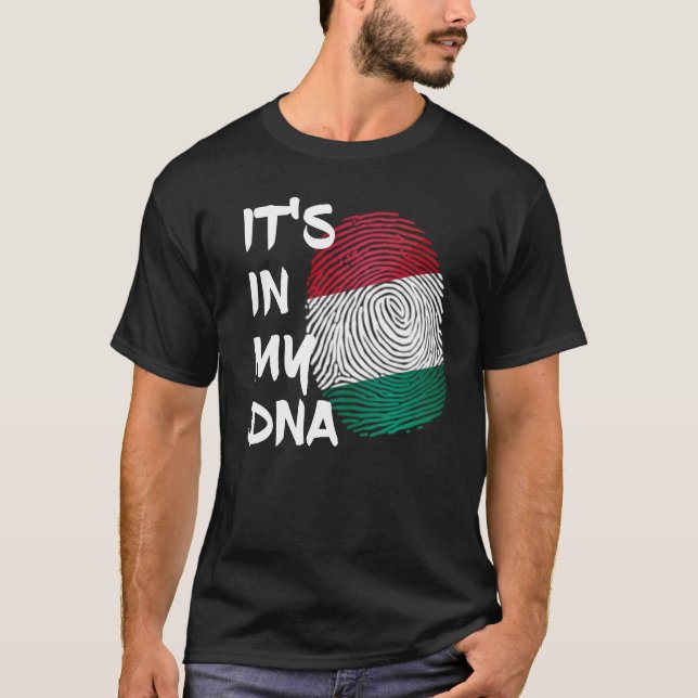 Hungary Heritage Hungarian Roots T-Shirt (Front)