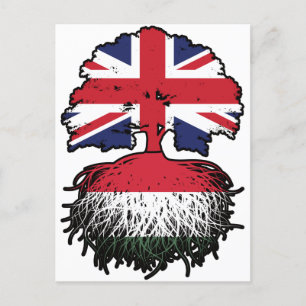 Hungary Hungarian British UK United Kingdom Postcard