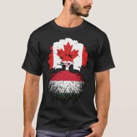 Hungary Hungarian Canadian Canada Tree Roots Flag