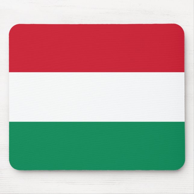 Hungary (Hungarian) Flag Mouse Pad (Front)
