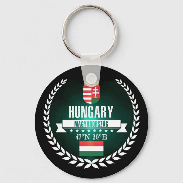 Hungary Keychain (Front)