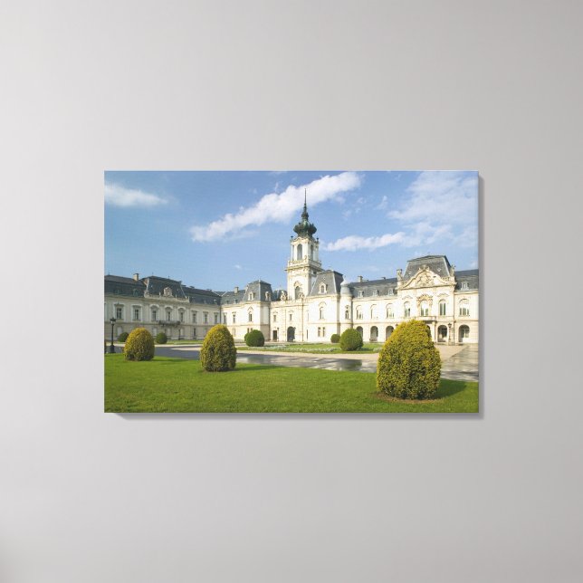 HUNGARY, Lake Balaton Region, KESZTHELY: 2 Canvas Print (Front)