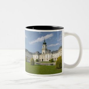 HUNGARY, Lake Balaton Region, KESZTHELY: 2 Two-Tone Coffee Mug