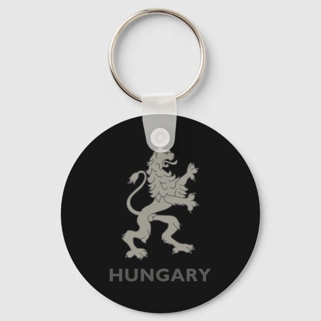 Hungary Lion Keychain (Front)