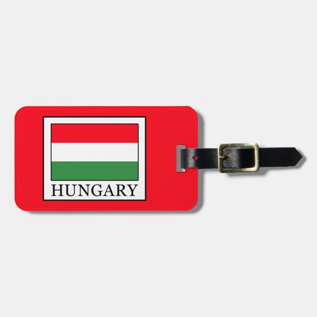 Hungary Luggage Tag (Front Horizontal)