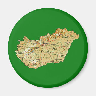 Hungary Map Magnet