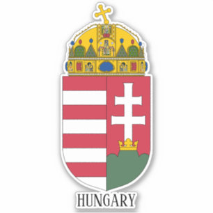 Hungary National Coat Of Arms Patriotic