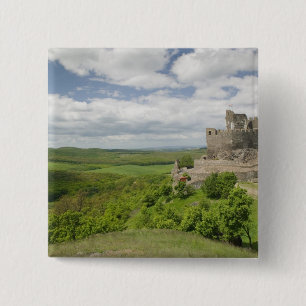 HUNGARY, Northern Uplands / Cserhat Hills, 3 2 Inch Square Button