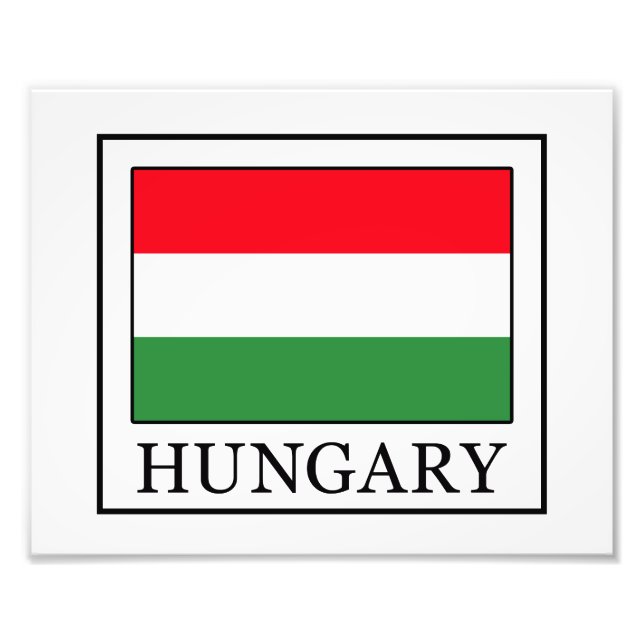 Hungary Photo Print (Front)