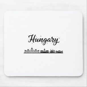Hungary Skyline Travel Vacation Outfits Mouse Pad