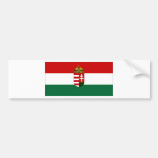 Hungary State Flag Bumper Sticker