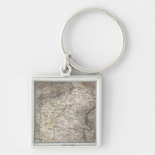 Hungary, Transylvania, Slavonia, Croatia Keychain