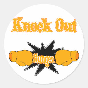 Hunger Classic Round Sticker