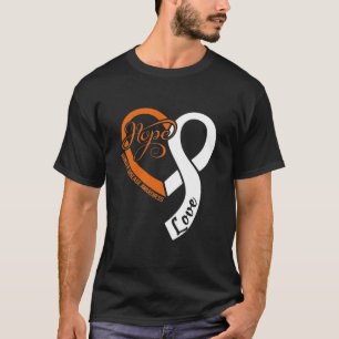 Hunger Disease Awareness Hope Love Heart Ribbon T- T-Shirt