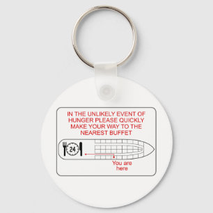 Hunger Emergency Keychain