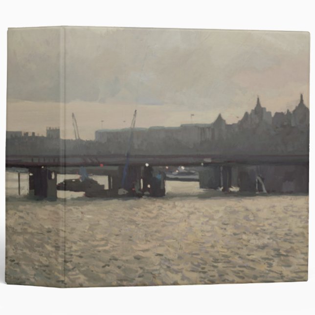 Hungerford Bridge from Waterloo Bridge Binder (Front/Spine)