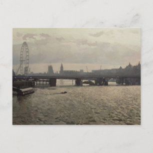 Hungerford Bridge from Waterloo Bridge Postcard