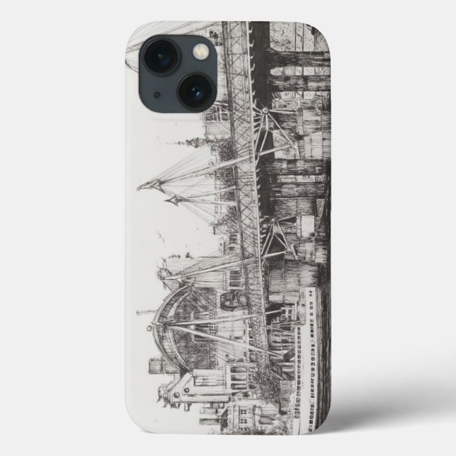 Hungerford Bridge London 30/10/2006 Case-Mate iPhone Case (Back)