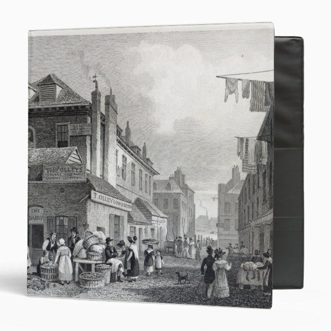 Hungerford Market, Strand, engraved Thomas Binder (Front/Inside)